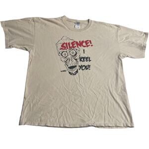 Silence! i Keel You The Jeff Dunham Show Tee Thrifted Vintage Style Size XL